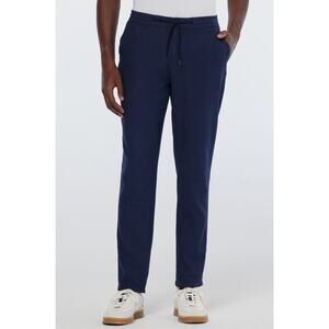 Scotch & Soda Men’s Tapered Fit Navy Wool Blend Pants Size: Small
